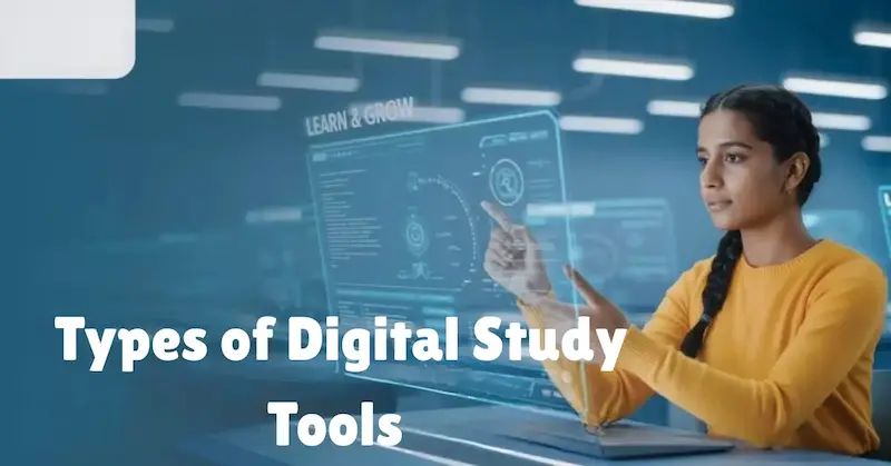 different types of digital study tools